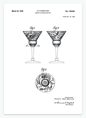 glas | PATENTPLAKAT - decoARTE
