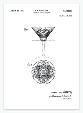 glas | PATENTPLAKAT - decoARTE