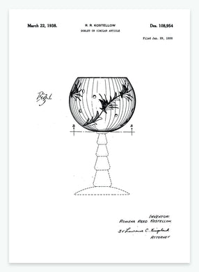 glas | PATENTPLAKAT - decoARTE