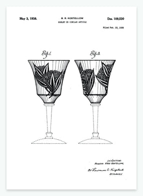 glas | PATENTPLAKAT - decoARTE