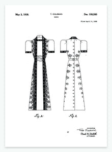 Kjole | Smukt patent til din væg | plakat | poster - decoARTE