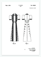 Kjole | Smukt patent til din væg | plakat | poster - decoARTE