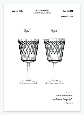 glas | PATENTPLAKAT - decoARTE