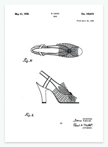 Sko | Smukt patent til din væg | plakat | poster - decoARTE