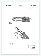 Sko | Smukt patent til din væg | plakat | poster - decoARTE