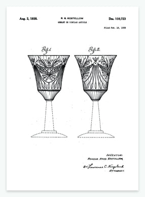 glas | PATENTPLAKAT - decoARTE