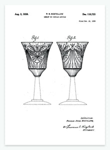 glas | PATENTPLAKAT - decoARTE