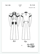 Kjole | Smukt patent til din væg | plakat | poster - decoARTE