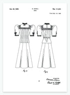 Kjole | Smukt patent til din væg | plakat | poster - decoARTE
