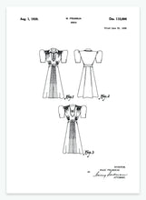 Indlæs billede til gallerivisning Kjole | Smukt patent til din væg | plakat | poster - decoARTE
