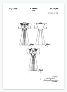 Kjole | Smukt patent til din væg | plakat | poster - decoARTE
