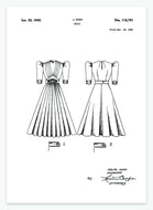 Kjole | Smukt patent til din væg | plakat | poster - decoARTE