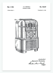 grammofon | PATENTPLAKAT - decoARTE