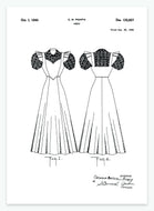 Kjole | Smukt patent til din væg | plakat | poster - decoARTE