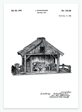 Krybbespil | Smukt patent til din væg | plakat | poster - decoARTE