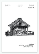 Krybbespil | Smukt patent til din væg | plakat | poster - decoARTE
