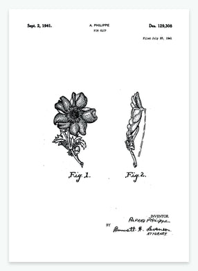 Pin | Smukt patent til din væg | plakat | poster - decoARTE