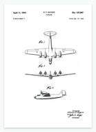 flyvemaskine | PATENTPLAKAT - decoARTE