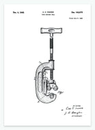 Rørskærer | Smukt patent til din væg | plakat | poster - decoARTE