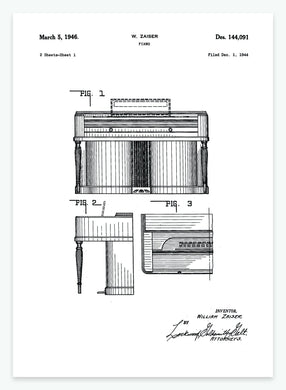 Klaver | Smukt patent til din væg | plakat | poster - decoARTE