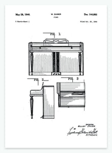 Klaver | Smukt patent til din væg | plakat | poster - decoARTE