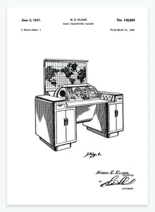 radiobord | PATENTPLAKAT - decoARTE