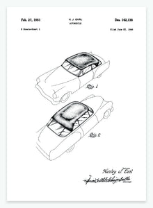 automobil | PATENTPLAKAT - decoARTE