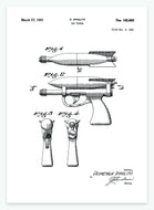 toy pistol | PATENTPLAKAT - decoARTE