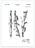 toy gun | PATENTPLAKAT - decoARTE