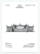 frontispiece til vinreol | PATENTPLAKAT - decoARTE