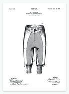 Ridebukser | Smukt patent til din væg | plakat | poster - decoARTE
