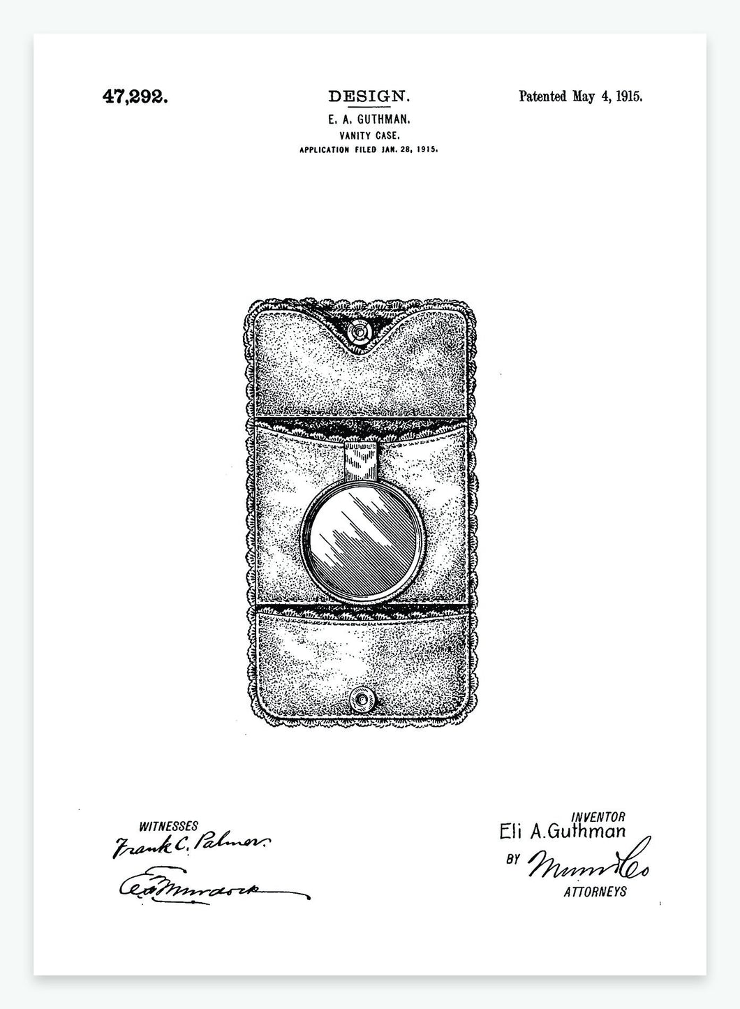 Makeuppung | Smukt patent til din væg | plakat | poster - decoARTE