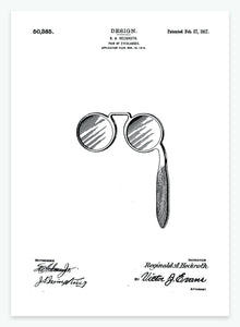 briller | PATENTPLAKAT - decoARTE