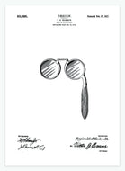 briller | PATENTPLAKAT - decoARTE