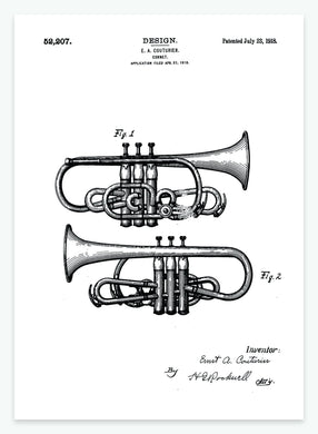 Kornet | Smukt patent til din væg | plakat | poster - decoARTE