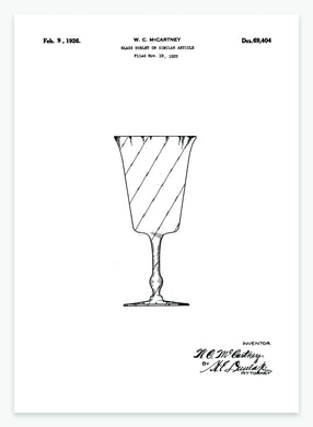 glas | PATENTPLAKAT - decoARTE