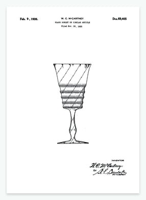 glas | PATENTPLAKAT - decoARTE