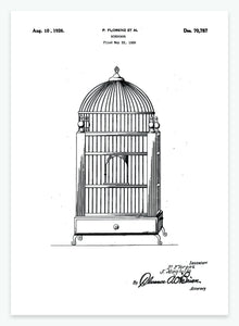 fuglebur | PATENTPLAKAT - decoARTE