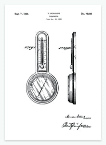 Termometer | Smukt patent til din væg - decoARTE