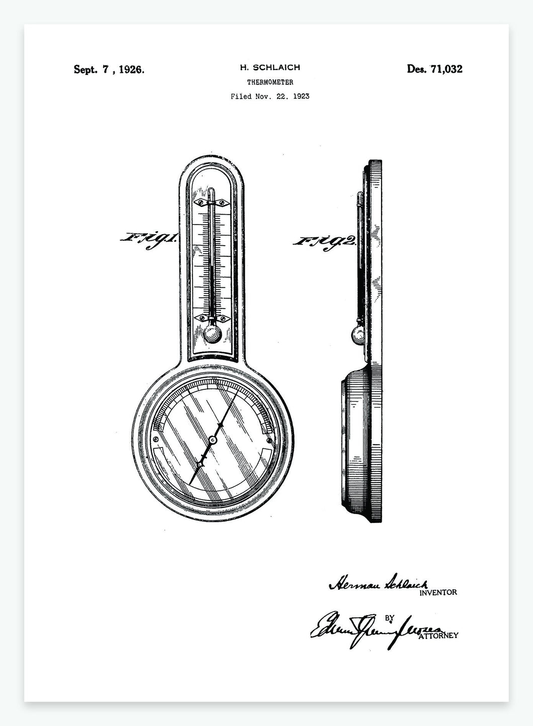Termometer | Smukt patent til din væg - decoARTE