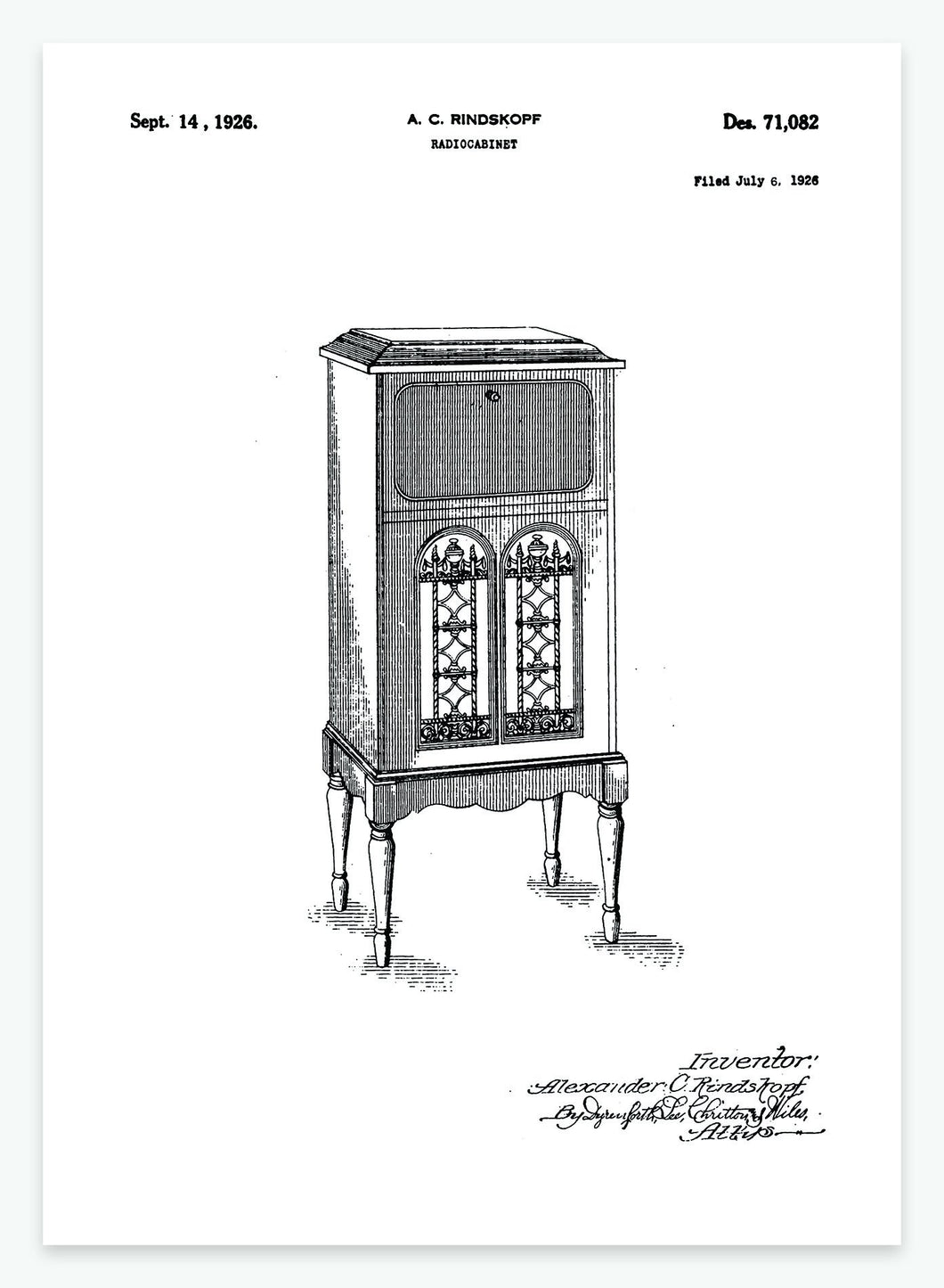 Radiomøbel | Smukt patent til din væg - decoARTE
