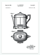 kaffekande | PATENTPLAKAT - decoARTE
