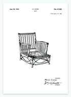 Stol | Smukt patent til din væg | plakat | poster - decoARTE