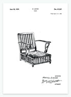Stol | Smukt patent til din væg | plakat | poster - decoARTE