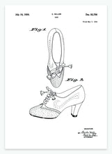 Indlæs billede til gallerivisning Sko | Smukt patent til din væg | plakat | poster - decoARTE
