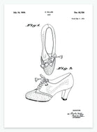 Sko | Smukt patent til din væg | plakat | poster - decoARTE