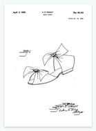 Strandsandal | Smukt patent til din væg | plakat | poster - decoARTE